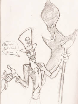 Facilier and Jafar