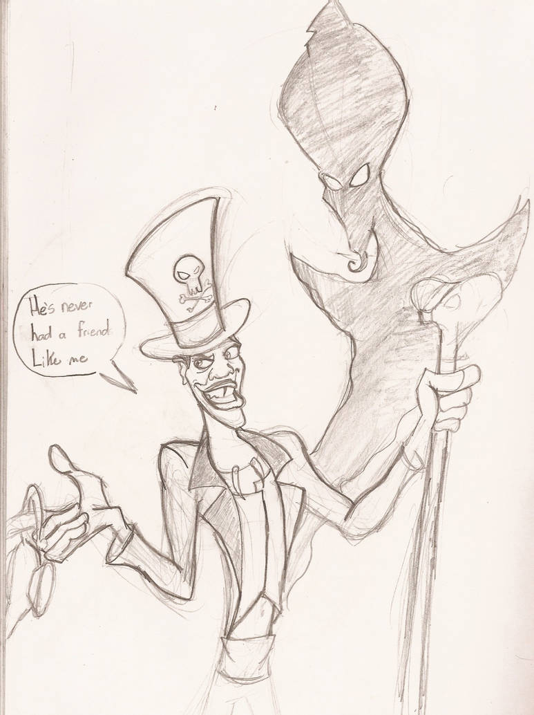 Facilier and Jafar by Kenny-boy