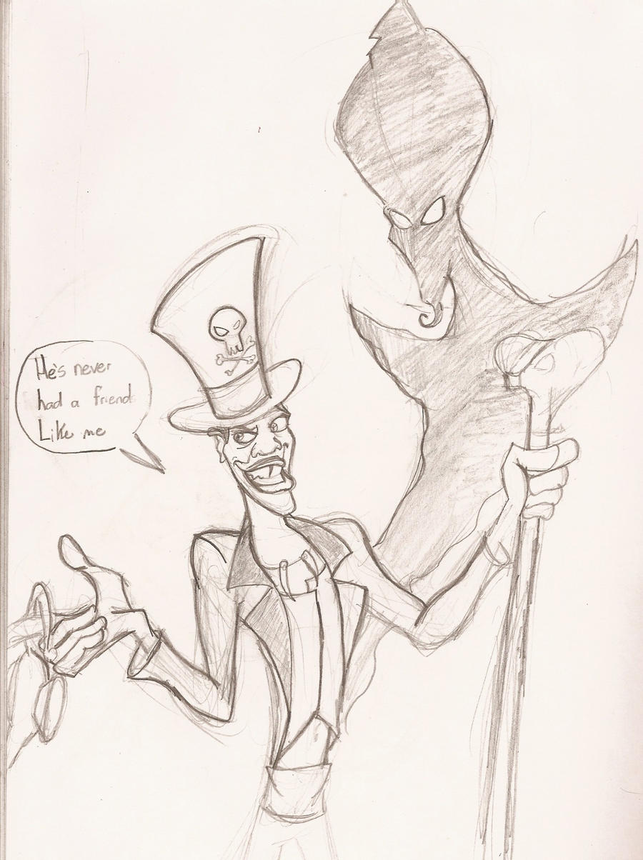 Facilier and Jafar by Kenny-boy