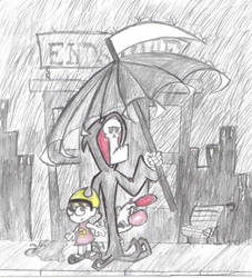 Under the Grim  Umbrella