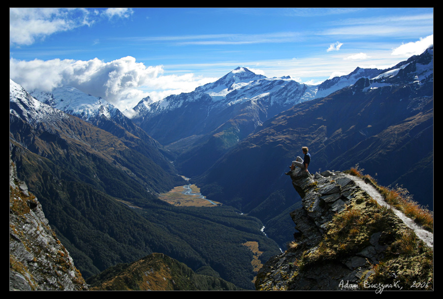 Simply enjoying the view