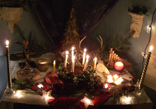 Yule Altar 2007