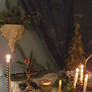 Yule Altar 2007- goddess