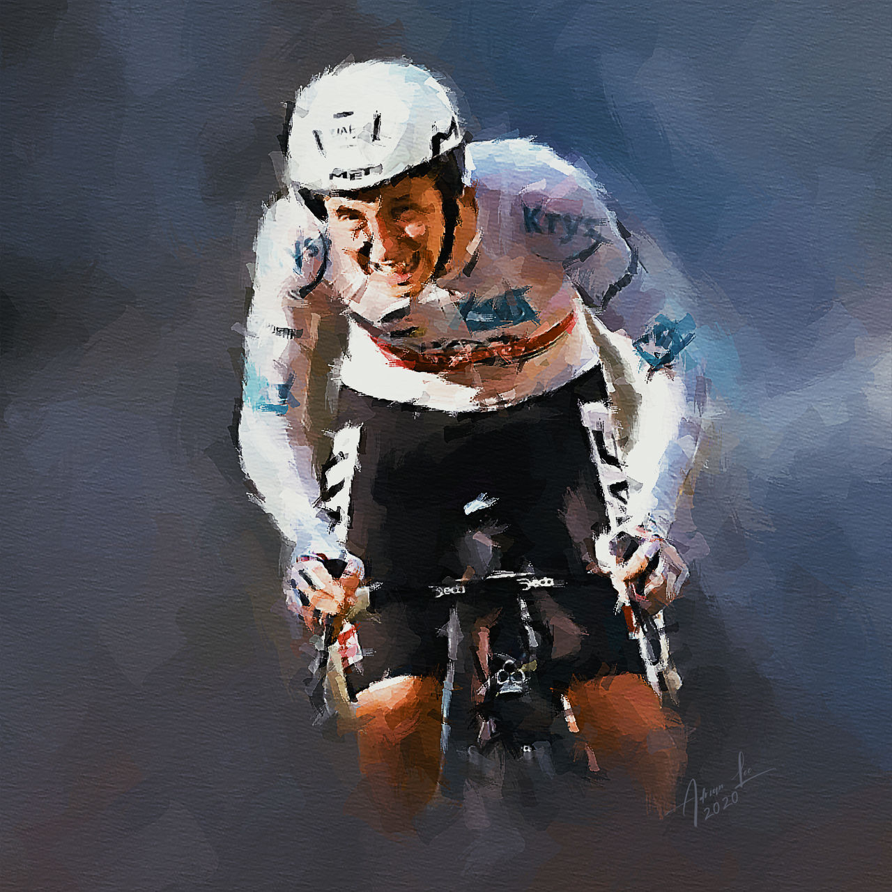 Tadej Pogaar Tadej Pogaar - UAE Emirates TDF 2020 by realdealluk on DeviantArt