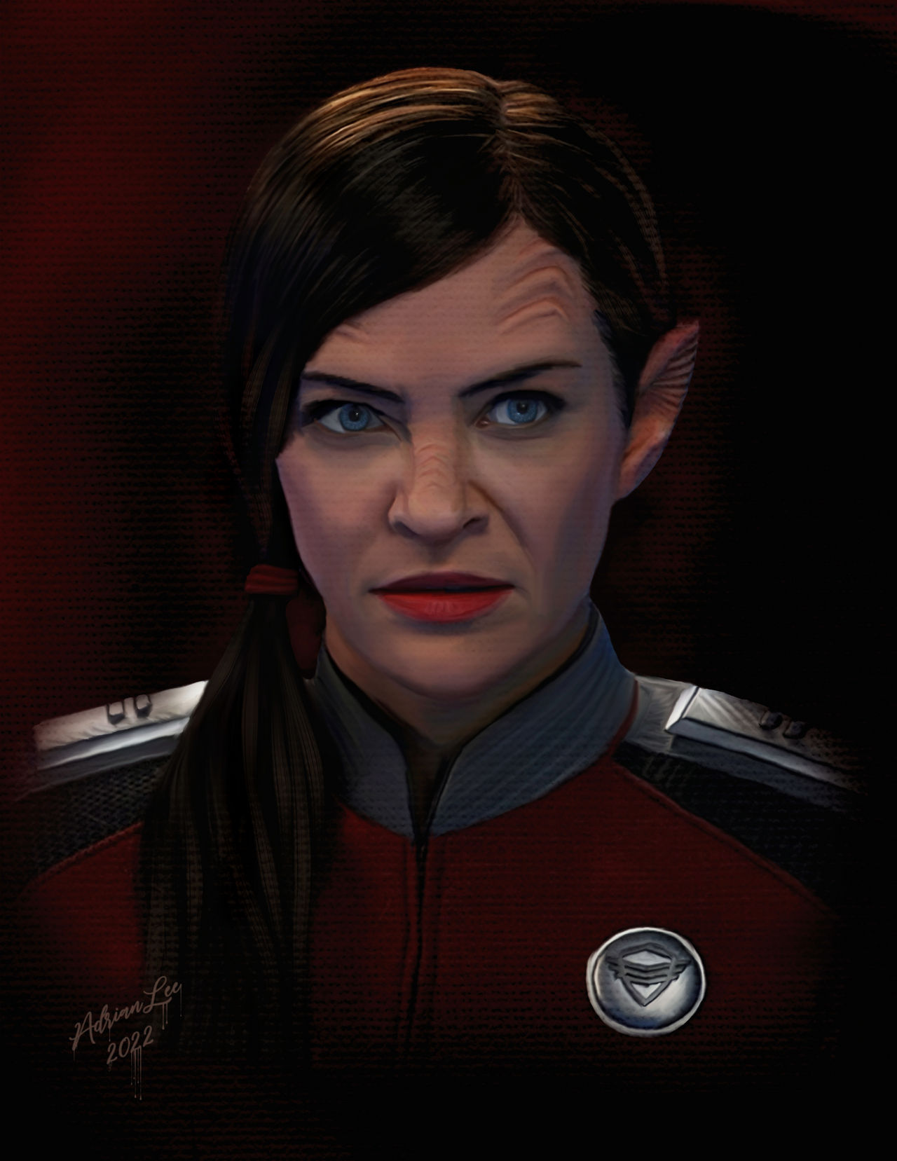 Jessica Szohr - Lt Talla Keyali - The Orville by realdealluk on DeviantArt