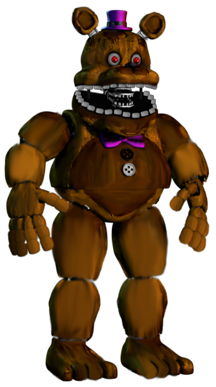 Fredbear full body Fnaf 2 1973 Thankyou teaser