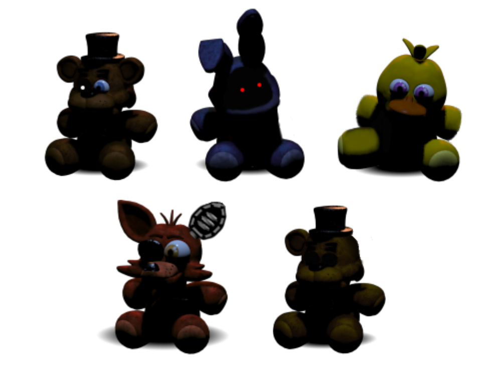 Withered Animatronic Plushies by DaHooplerzMan on DeviantArt