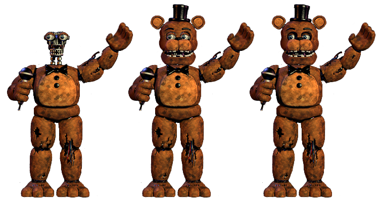 Withered Freddy Full Bodies Resource