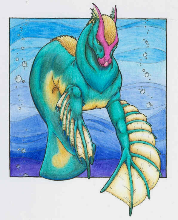 Sea Horse - color