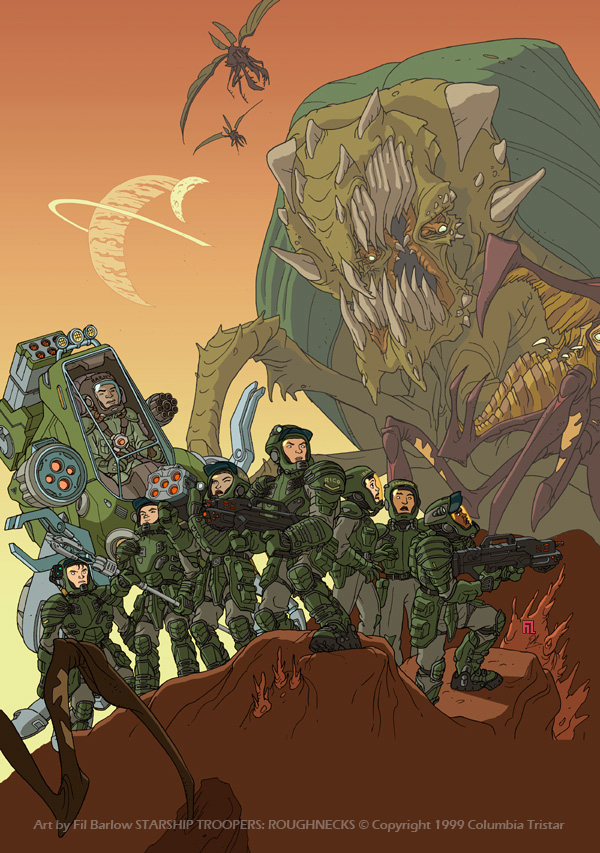 Starship troopers: Roughnecks by filbarlow on DeviantArt