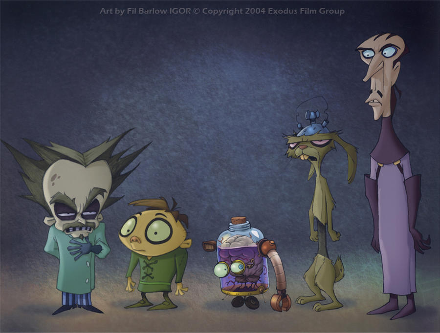 Igor Rant Deviantart Igor Movie: Line up by filbarlow on DeviantArt