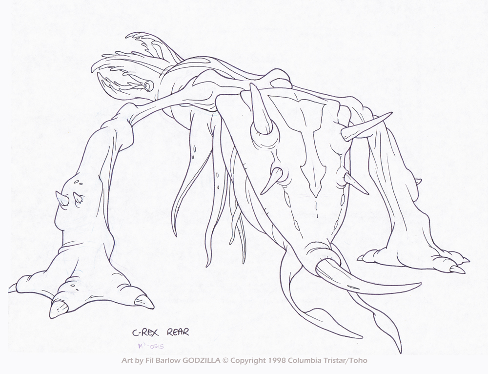 Godzilla #102: C-Rex 3Q Back