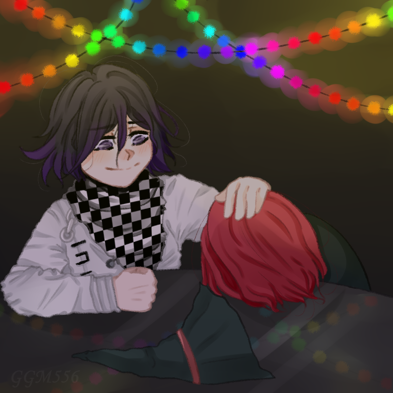 Kokichi Oma and Himiko Yumeno by GeraldineGalbraith on DeviantArt