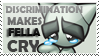 Fella Cry With Discrimination