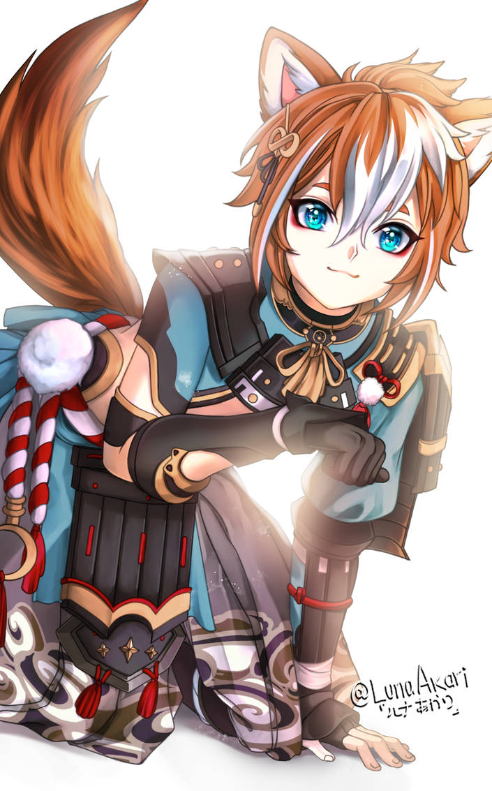 Goaru Genshin Impact Gorou by Luna-Akari on DeviantArt