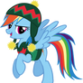 Rainbow Dash Hearth's Warming Eve