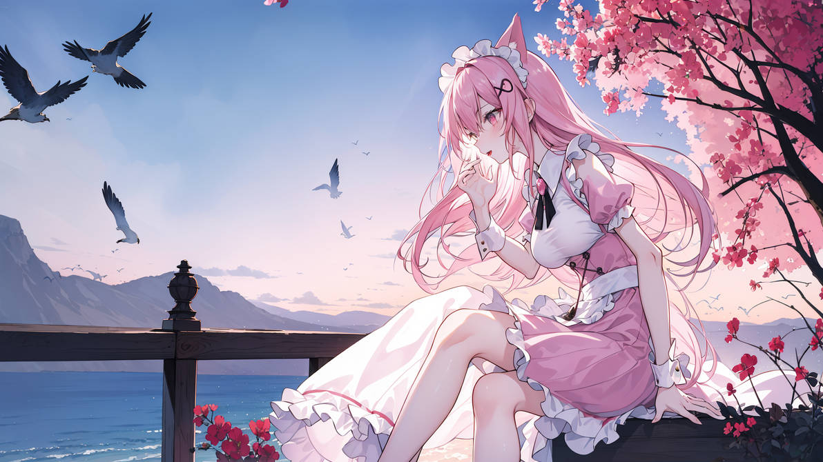 AI Anime Art (Wallpaper) by AiAnimeArt9 on DeviantArt