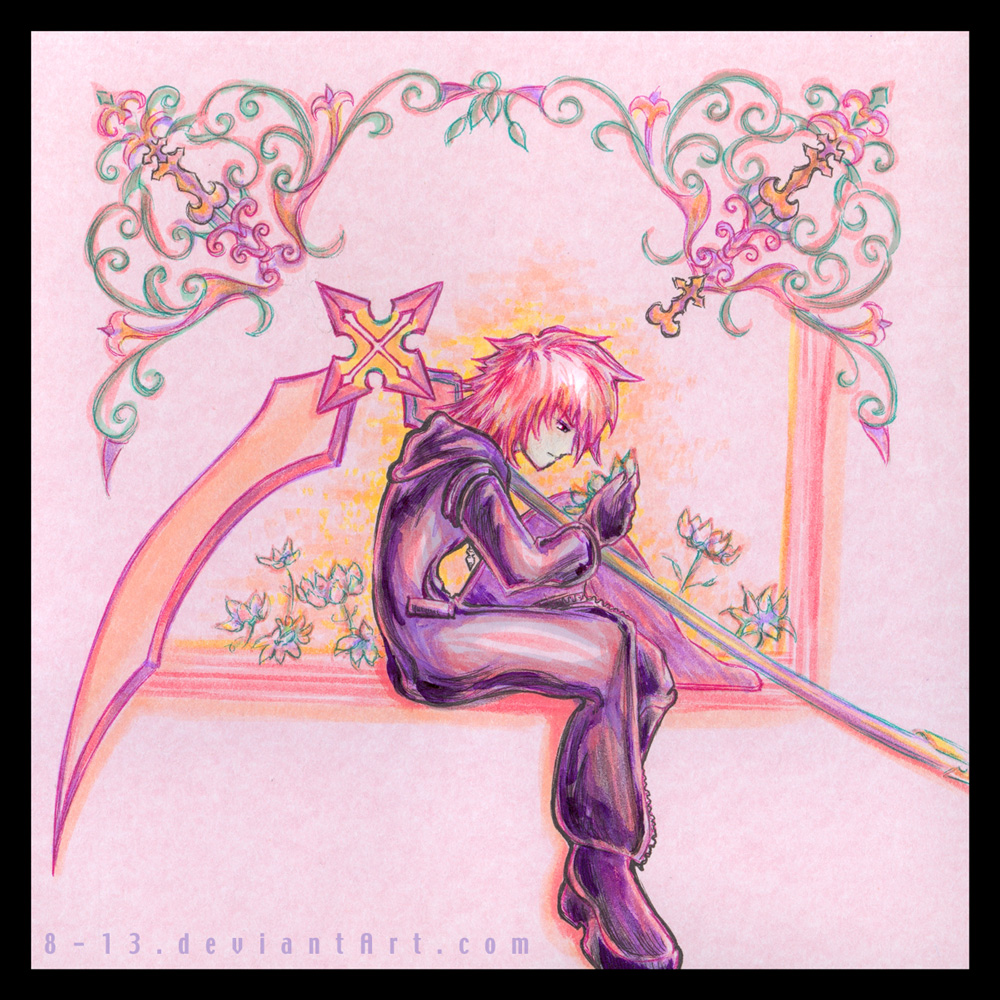 KH - In the garden of...pink.