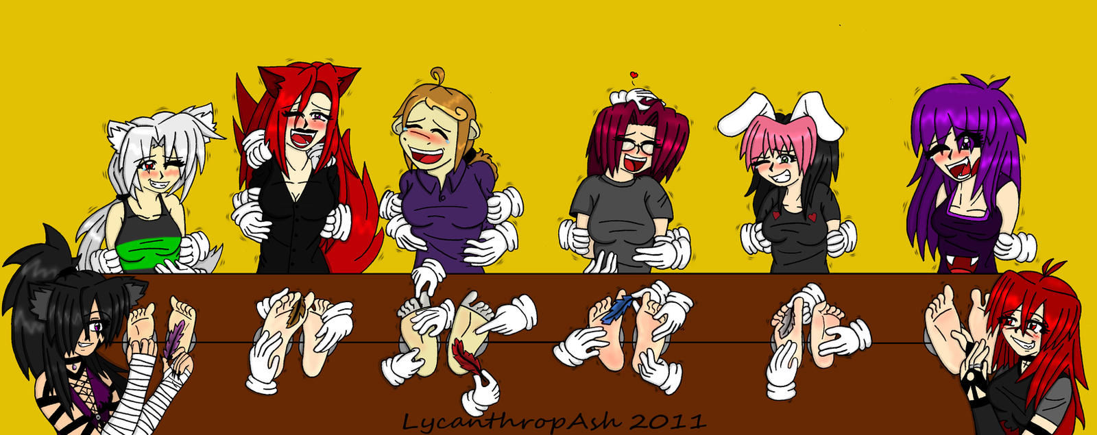 OC Appreciation by LycanthropAsh