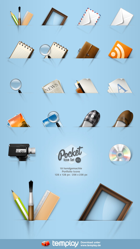 Pocket Icon Set