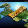 3D Map Generator - Terrain - Example Maps
