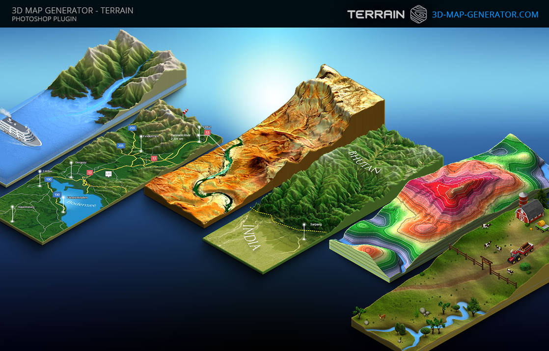 3d map mod. 3d Map Generator - Terrain from heightmap. 3d карта. Объемная карта. Трехмерная карта.