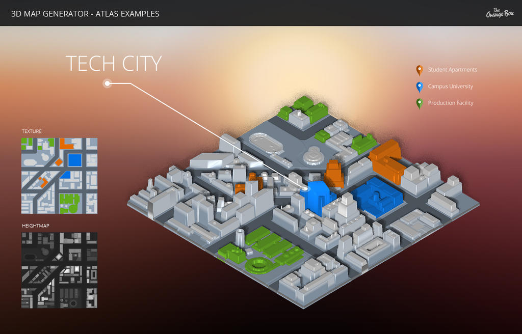 City 3d Map Generator Atlas Photoshop Plugin By Templay Team On