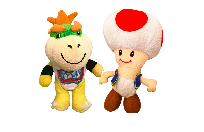Toad Jr Bowser Junior and Toad are Best Friends by Teni19LogoEditingFan on ...