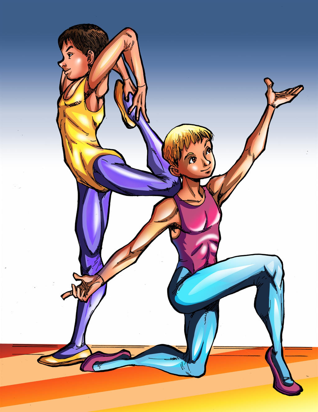 Shocking Ballet Ballet brothers from After Shock by Curious4ever on DeviantArt