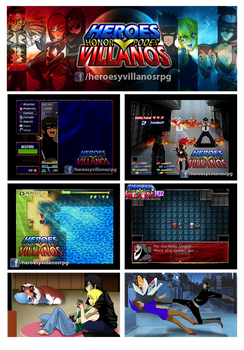 HEROES Y VILLANOS RPG MAKER GAME