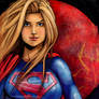 Supergirl  For Colouring Comp