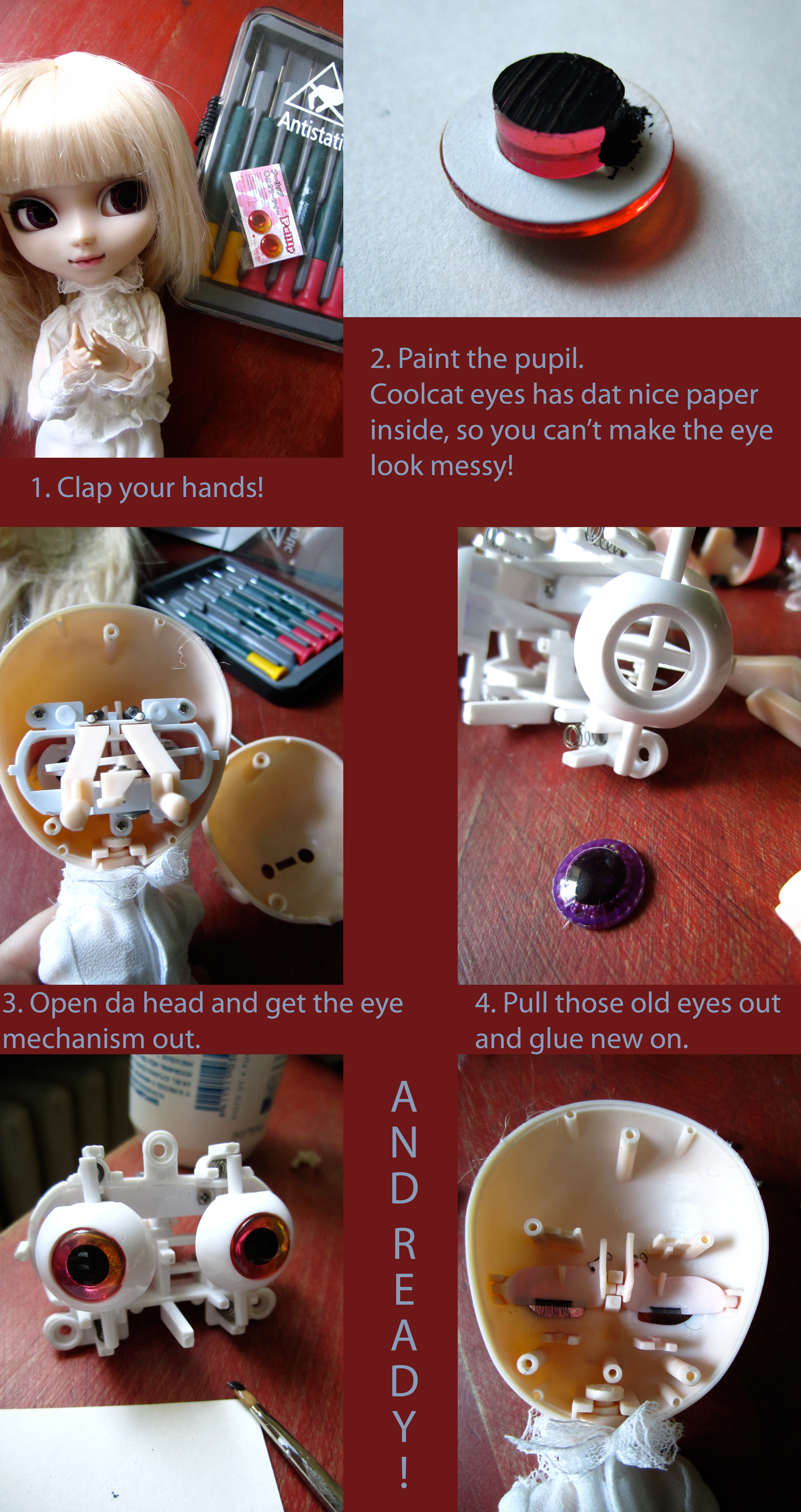 Pullip eye tutorial