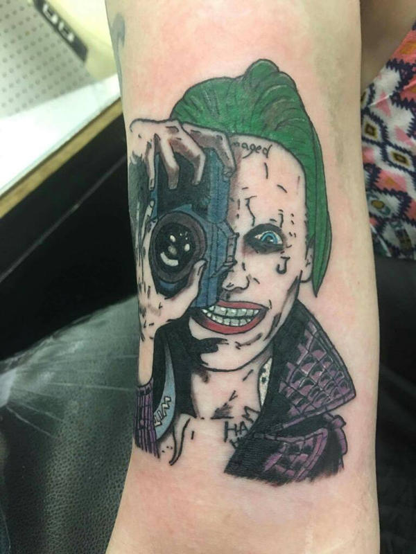 My New Joker Tattoo By Gingereden39 On Deviantart My New Joker Tattoo By Gingereden39 On Deviantart