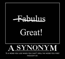 A Synonym gets Motivated