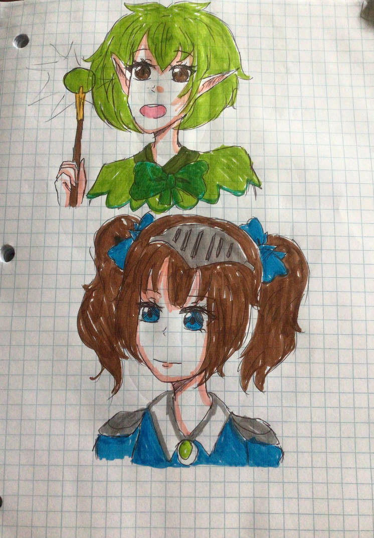 Tiff and Claire drawing by Atacey0982010 on DeviantArt