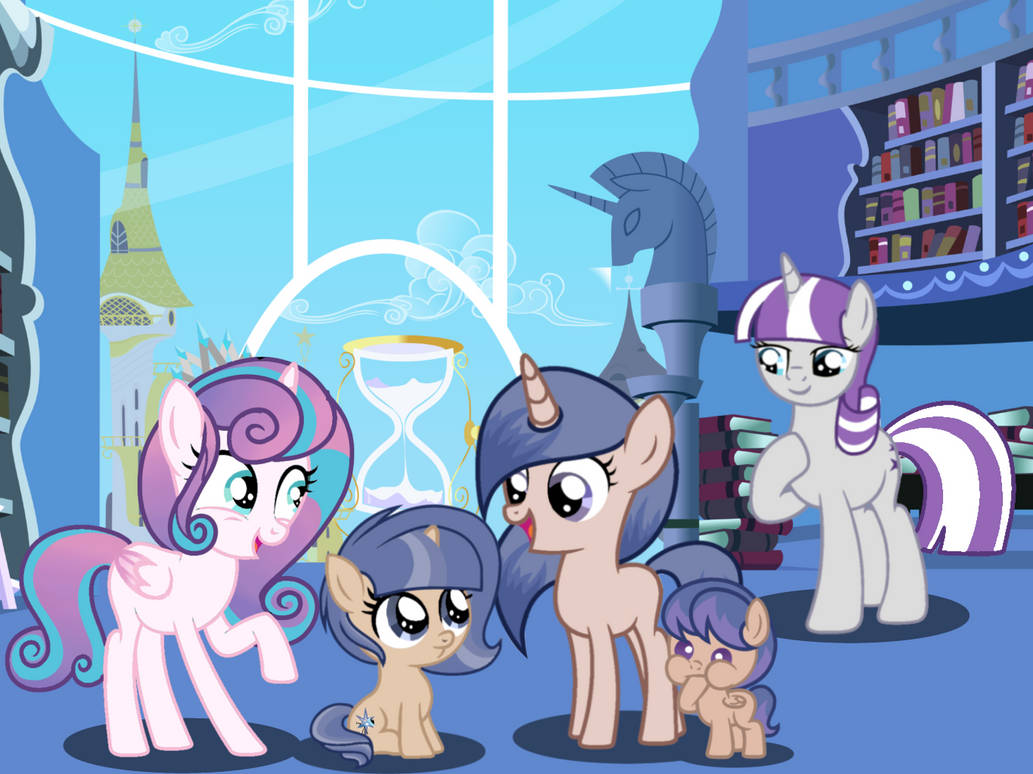 Mlp Timetoon (MLP) Time with cousins! by starlingsentry27 on DeviantArt