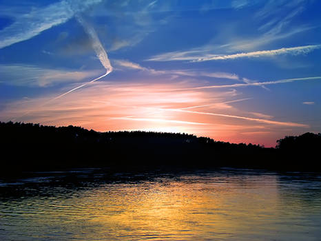 Colors over the river