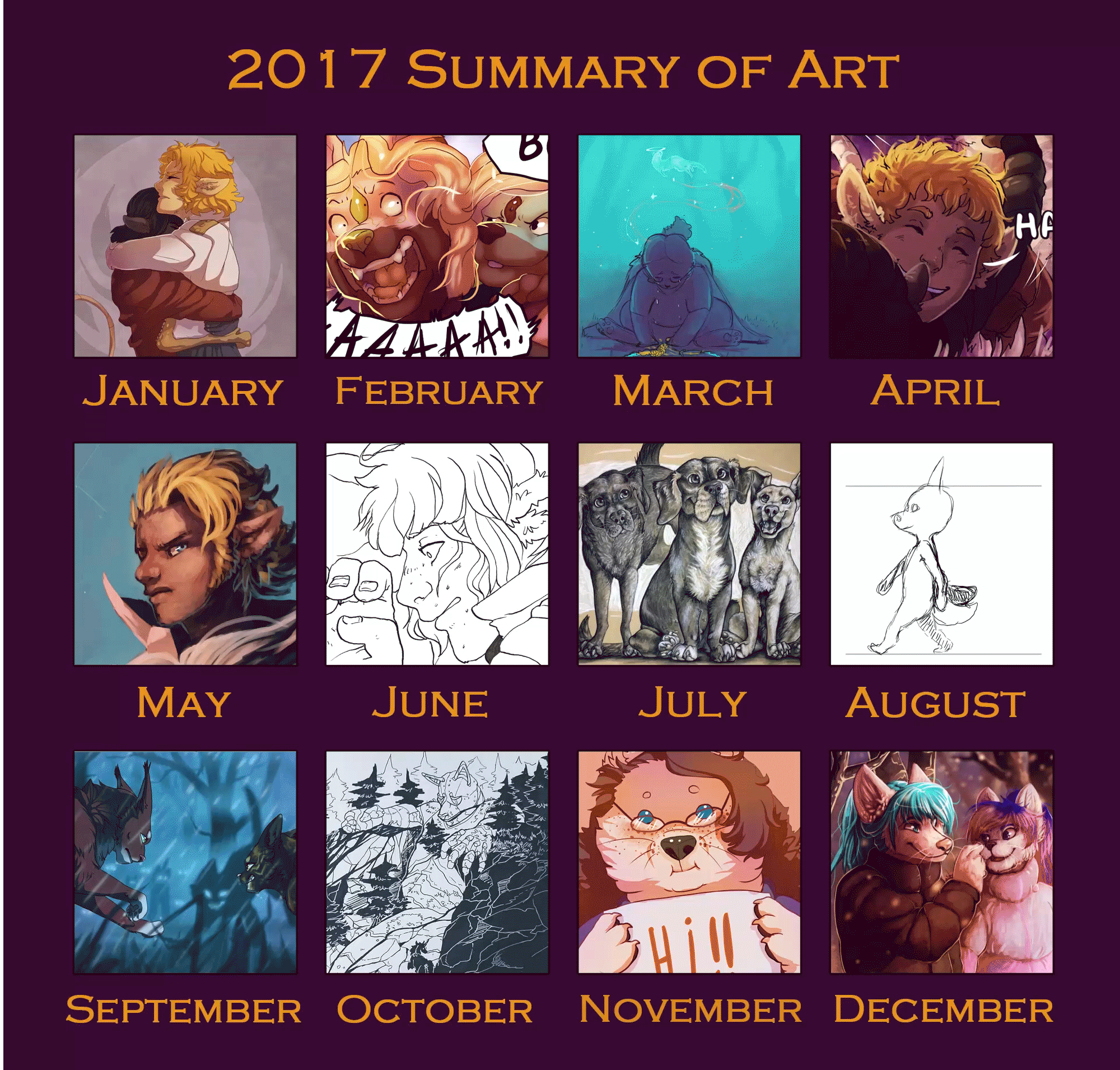 2017 Summary of Art