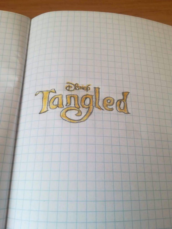 Tangled Logo by Czesiek1995PL on DeviantArt