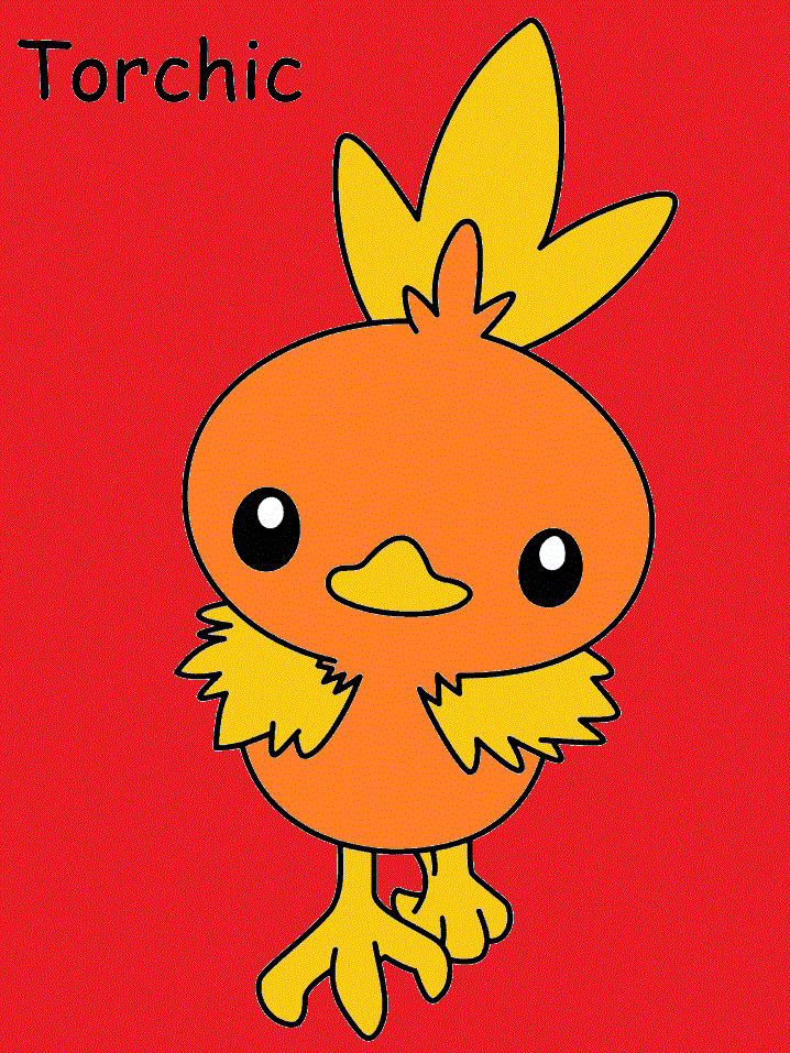 Torchic Back Pokemon Torchic by Sonicthehedgefox345 on DeviantArt