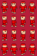 [Sprite]Template  Sprite by GilgaPhoenixIgnis