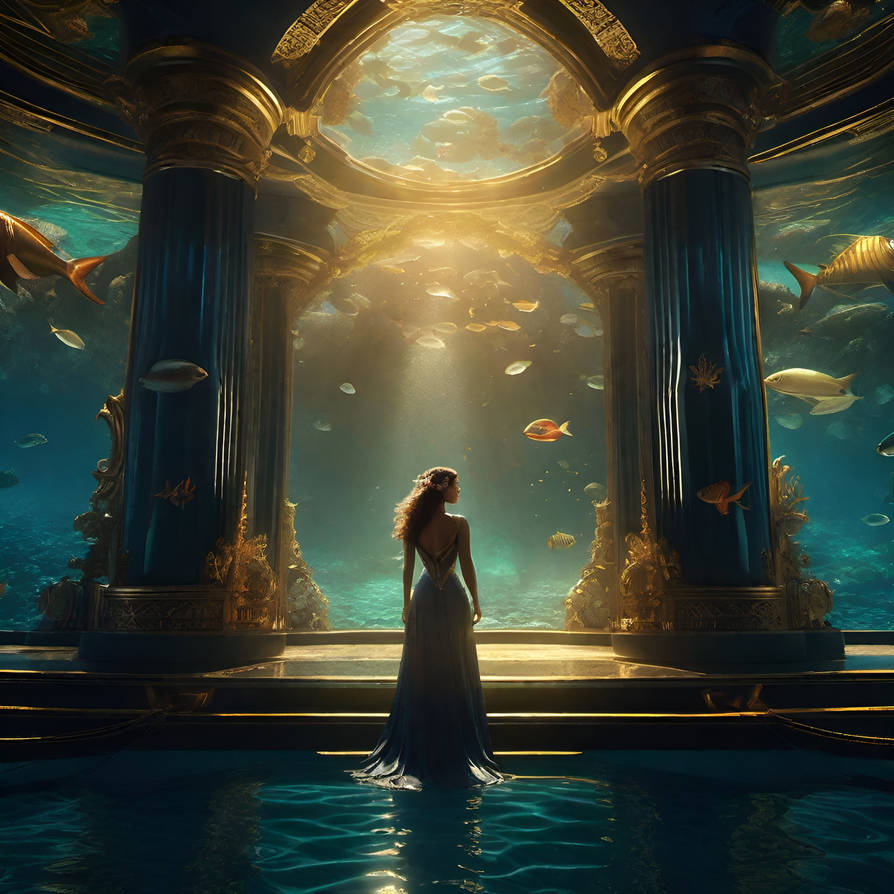 Temple of deep sea rulers by PandorraSkye on DeviantArt