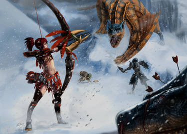 Dual Tigrex Hunters