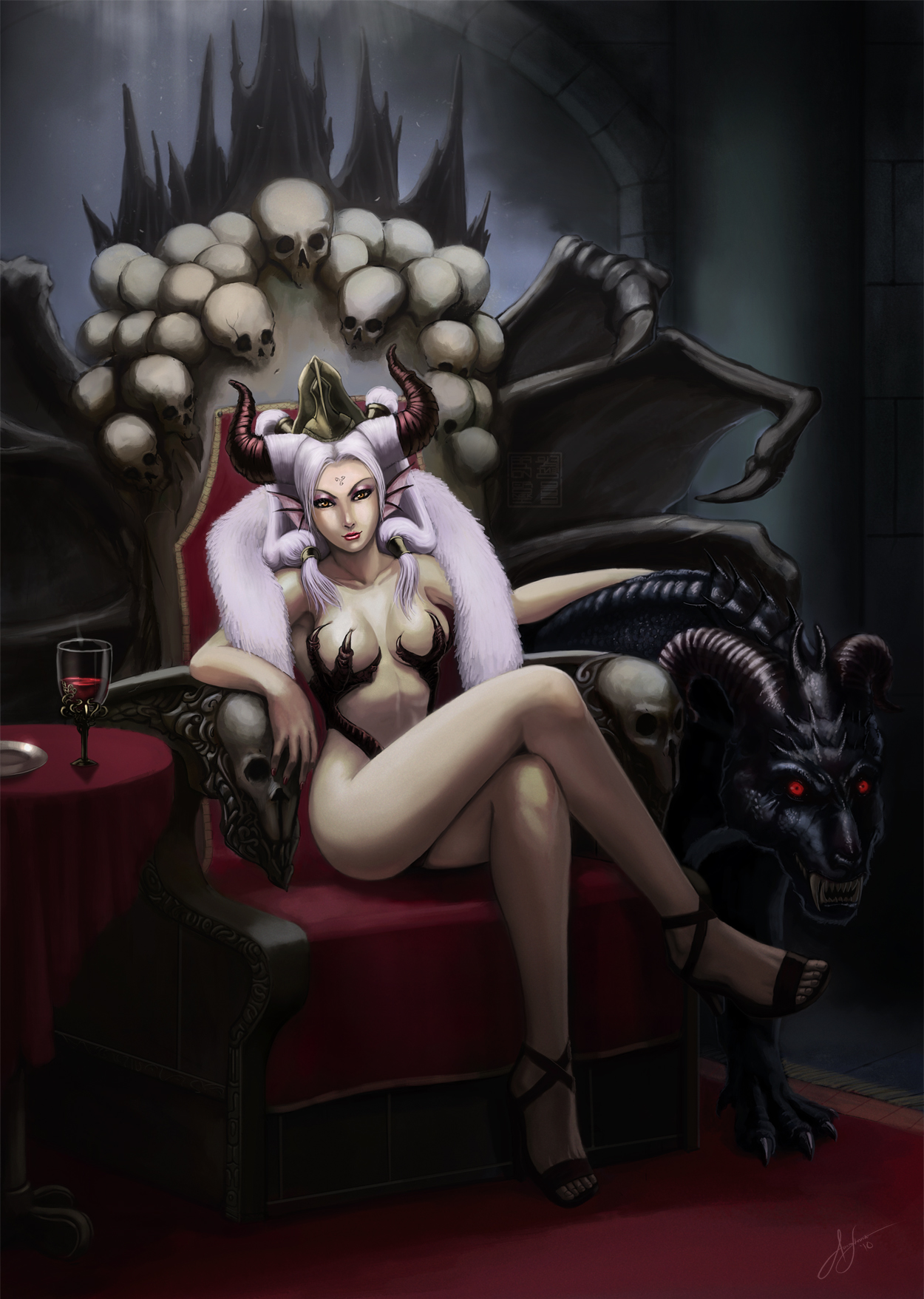 Empress Erin's throne