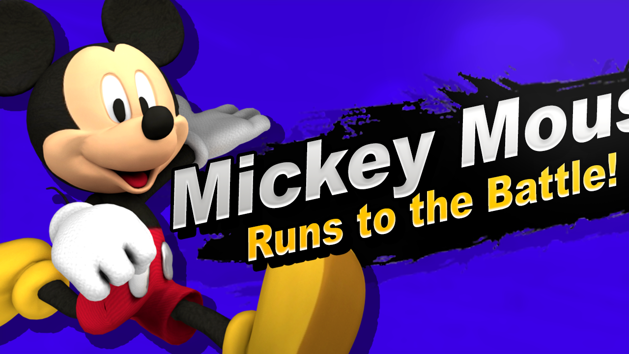 Super Smash Bros Mickey Mouse Joins the Battle by Tendeki on DeviantArt