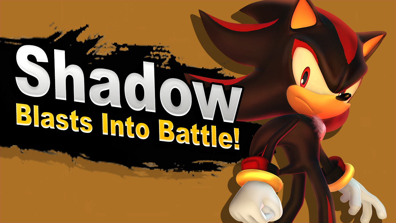 Shadow Bro Super Smash Bros Shadow Joins the Battle by Tendeki on DeviantArt