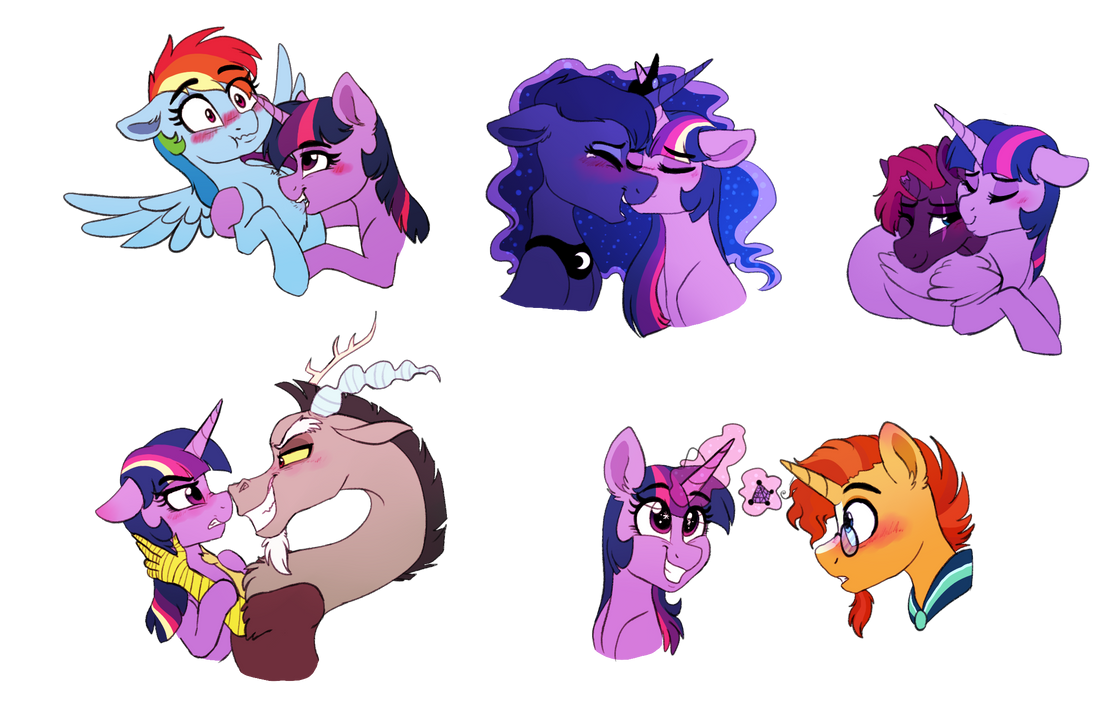 Fav Twilight ships by Saphi-Boo