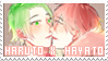 Yandere Simulator stamp: Haruto x Hayato by ENERHEL