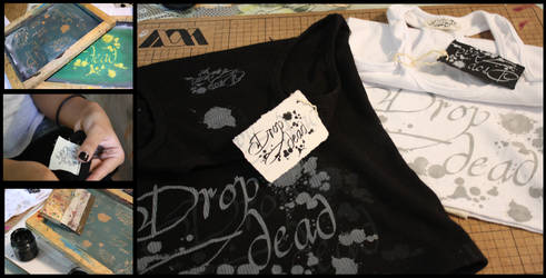 Drop Dead - serigrafia