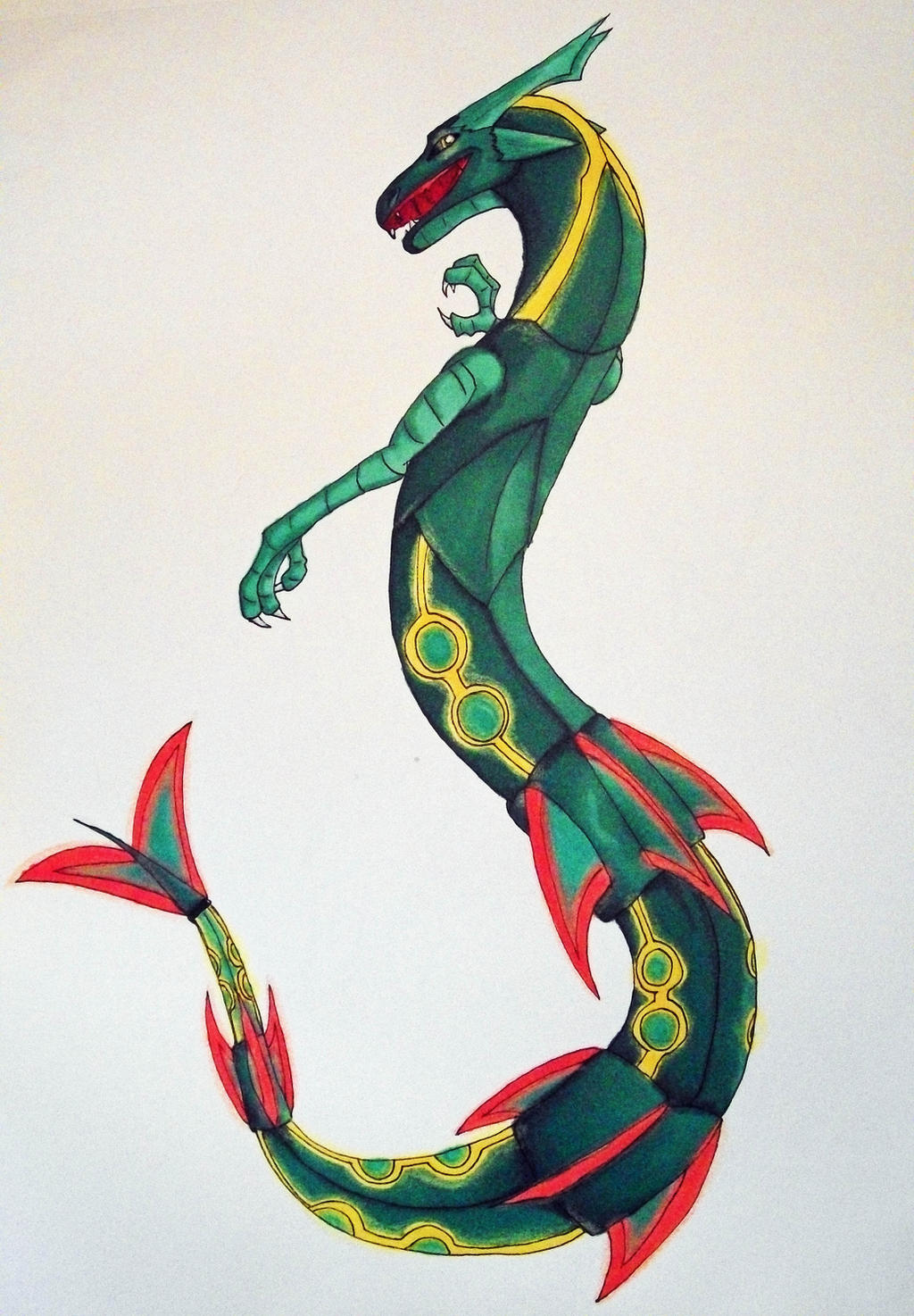 Glowy Rayquaza